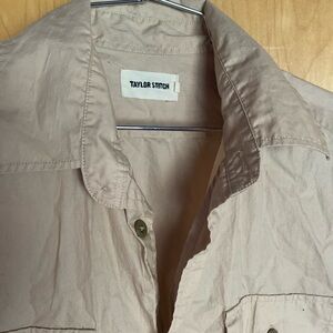 Taylor Stitch casual short sleeve button down, dual pocket barely worn